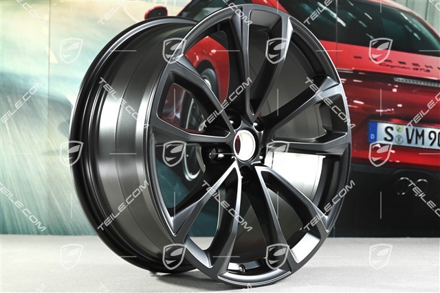 19" Felga Macan Design-Rad, 8,5J x 19 ET21, czarny satynowy półmat