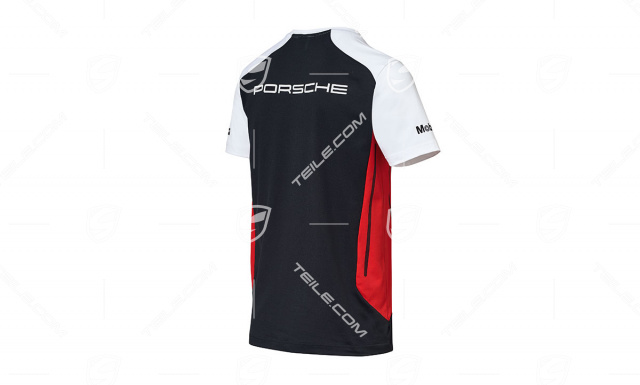 Motor Sports Collection, T-Shirt, Men, black/red/white, M 48/50