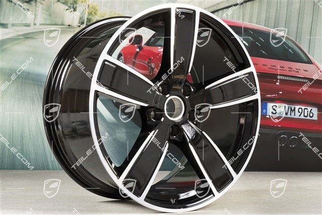 22-inch wheel rim, Sport Classic, 11,5J x 22 ET61, black high gloss