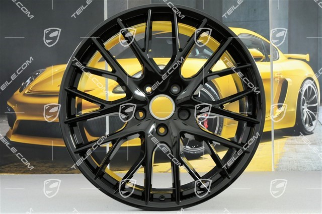 21-inch wheel rim Panamera Sport Design, 10,5J x 21 ET71, for winter use, black