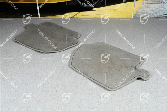Fußmatten-Set, 2-teilig (996), graphite grey, NKPL Fußmatten-Set, 2-teilig (996), graphite grey, NKPL
