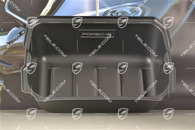 Luggage compartment liner front