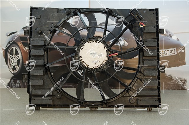 Air duct with fan, 3.0L 245KW / 3.6L 220KW