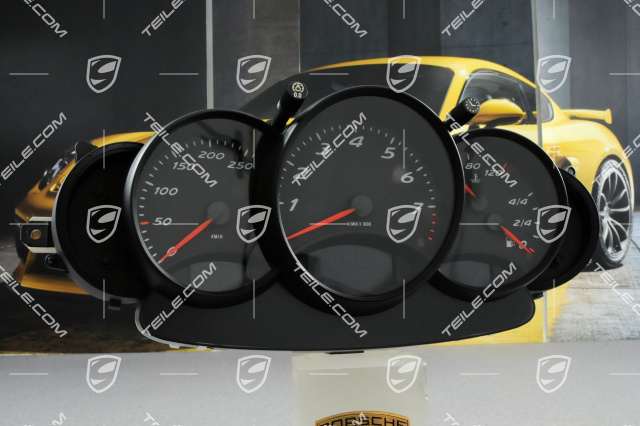 Instrument cluster, 5th-speed manual transmission, standard package