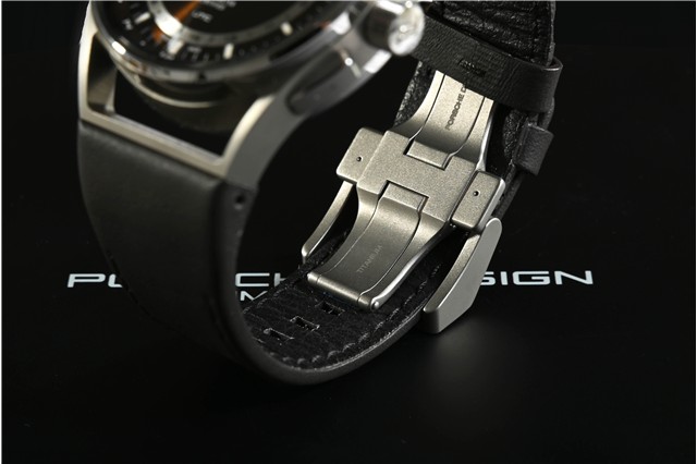 Porsche Design 1919 World Time UTC, Titanium & Brown
