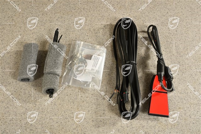 Wiring harness set for Porsche Dashcam QHD