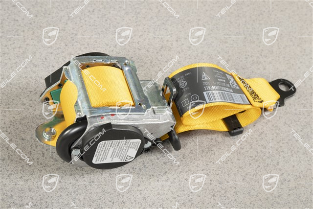 Seat belt, front, Speed Yellow, Cabrio/Convertible, R