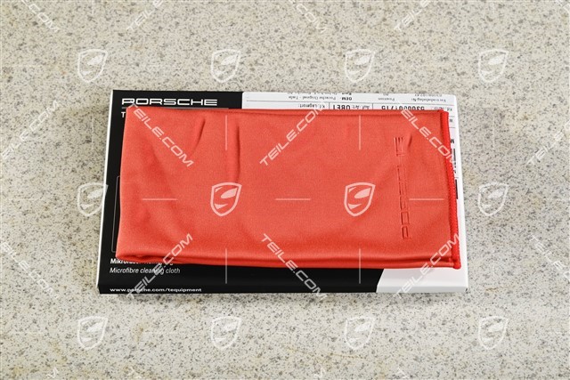 Microfiber Cloth, Red