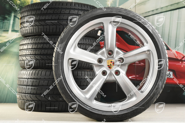 20-inch SportTechno summer wheel set, 9J x 20 ET51 + 11,5J x 20 ET68, tyres Pirelli P-Zero 245/35 ZR20 + 305/30 ZR20