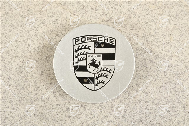 Center cap, Porsche crest