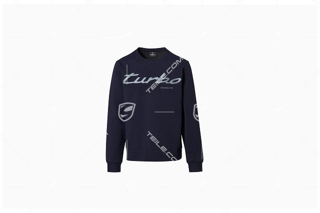 Porsche 911 Turbo Unisex Sweatshirt Dark Blue, L 52/54