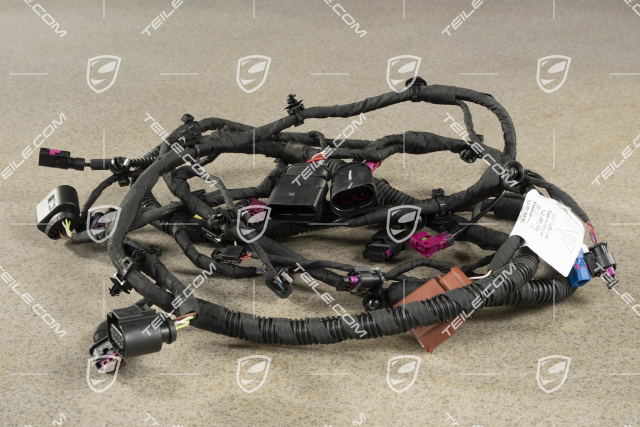 Wiring harness front bumper, Standard pedestrian protection