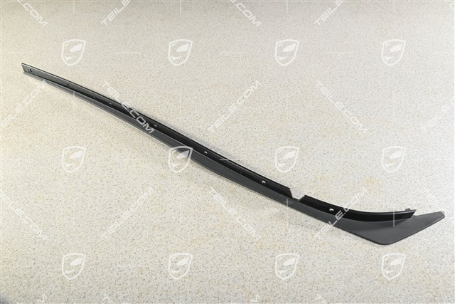 Rear bumper diffuser air duct / trim, GT3 RS, L