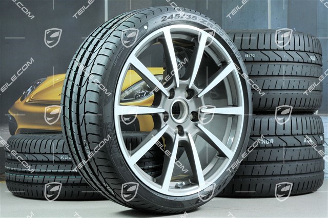 20" Sommerräder Satz Carrera Classic II, Felgen 8,5J x 20 ET49 + 11,5J x 20 ET56 + Sommerreifen 245/35 R20 + 305/30 R20