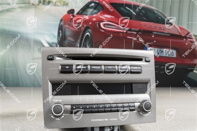 CD-Radio "Porsche CDR-24" RDW, mit Endstufe, Tuner+CD