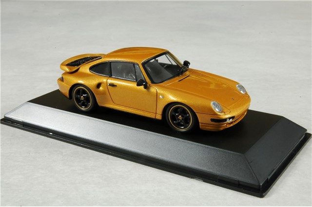 Car model Porsche 911 993 Turbo - Projekt Gold / Exclusive Manufaktur, scale 1:43, Limited Edition / 993 pcs