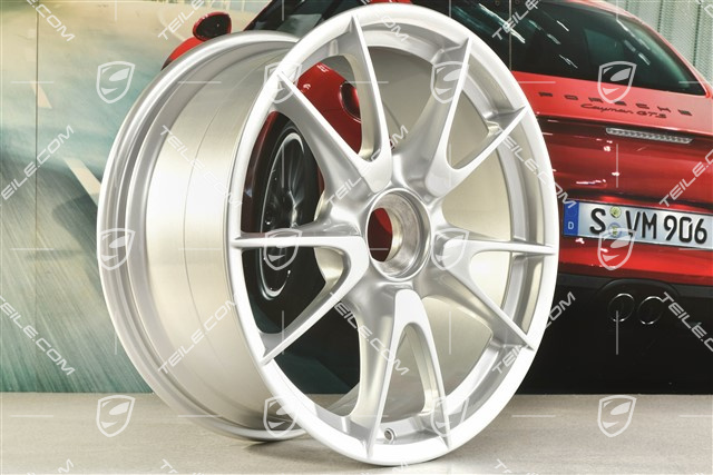 19-inch GT3 RS wheel, central locking, 9J x 19 ET47, silver