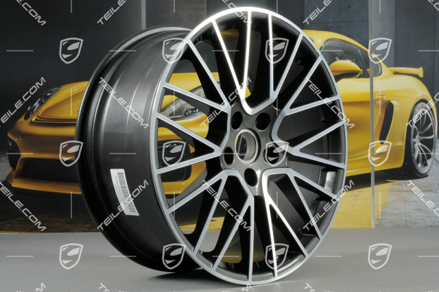 21-inch wheel rim set Cayenne RS Spyder, 11J x 21 ET58 + 9,5J x 21 ET46