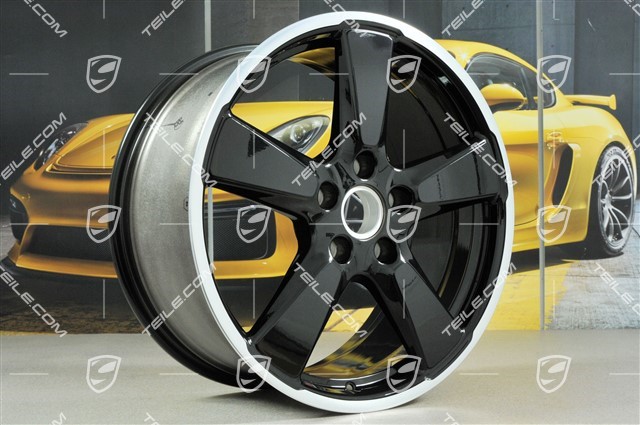 20-inch wheel, Sport Classic, 11,5J x 20 ET63, black high gloss