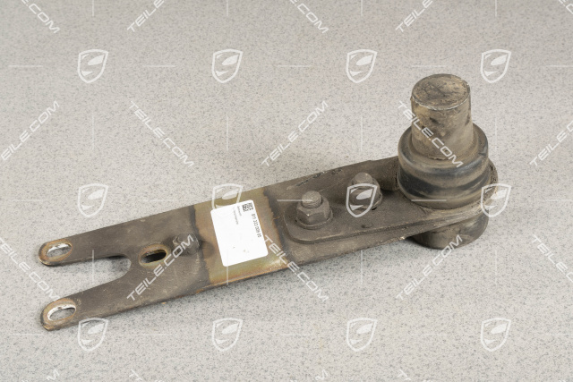 Suspension Spring Plate / Rear axle strut L=R