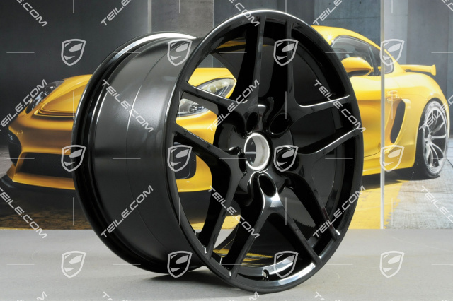 19-inch Carrera S II wheel, 11J x 19 ET51, black highgloss