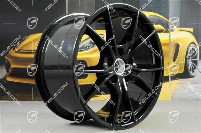 20-inch wheel Carrera S (IV), 11J x 20 ET78, for 991.2 C2/C2S / winter wheels, Jet Black Metallic