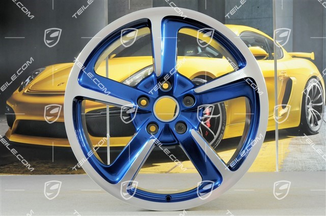 20-inch Sport Techno wheel, 8,5J x 20 ET57, Sapphire Blue Metallic