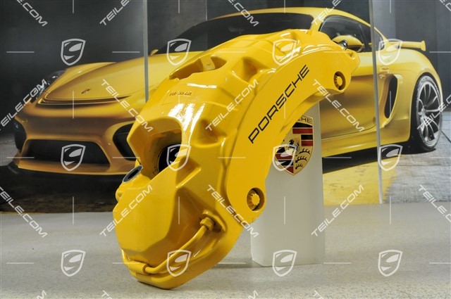 Fixed calliper, PCCB, yellow, Turbo, L