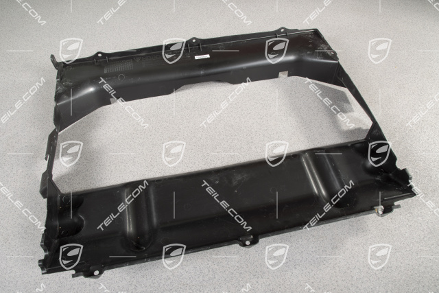 Air guide / duct centre, rear, 3.0 / 4.2 TDI / 3,6 Benzin