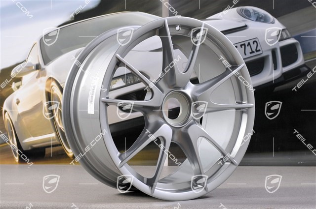 19" Rim GT3RS / GT3RS 4.0, GT-silver, 9J x 19 ET47