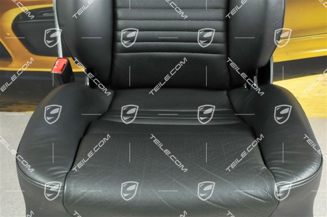 Seat, el adjustable, leather, Black, L