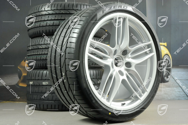 20" summer wheel set SportDesign, wheel 8,5J x 20 ET51 + 11J x 20 ET52 + Pirelli summer tyres 245/35 ZR20 + 305/30 ZR20, without TPMS