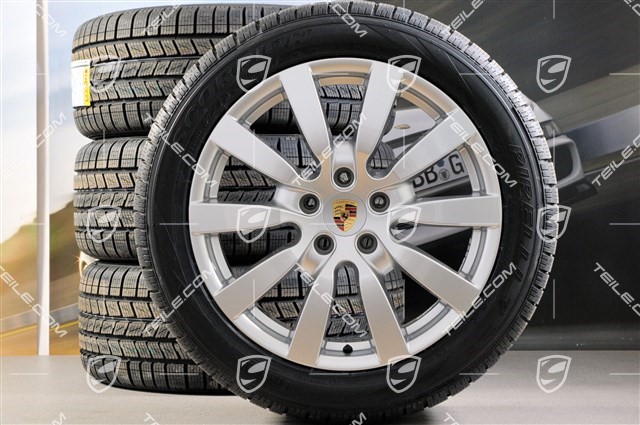 20-inch SportDesign II winter wheel set, wheels 9J x 20 ET 57 + tyres Pirelli Scorpion Ice & Snow, 275/45 R20, with TPMS