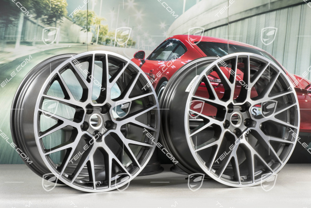 21-inch RS Spyder alloy wheels set, 9,5J x 21 ET27 + 10J x 21 ET19